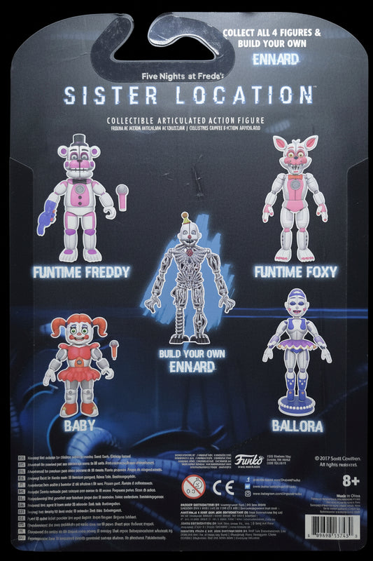 Five Nights at Freddy's Ballora Action Figure - Funko Sister Location Series (Includes Ennard Arms)