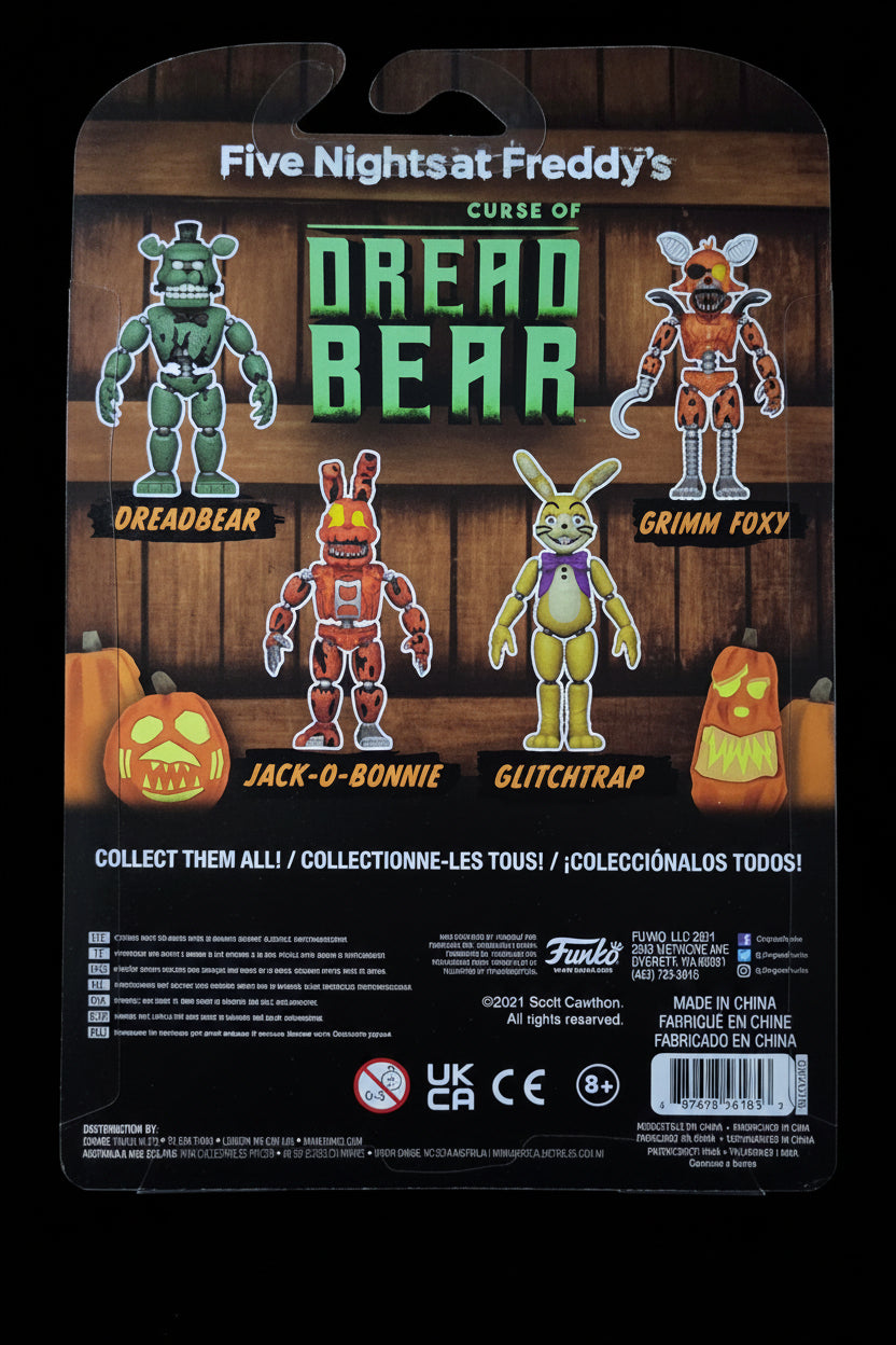 Five Nights at Freddy's Grimm Foxy Action Figure - Curse of Dreadbear Series (Damaged Pirate Fox)