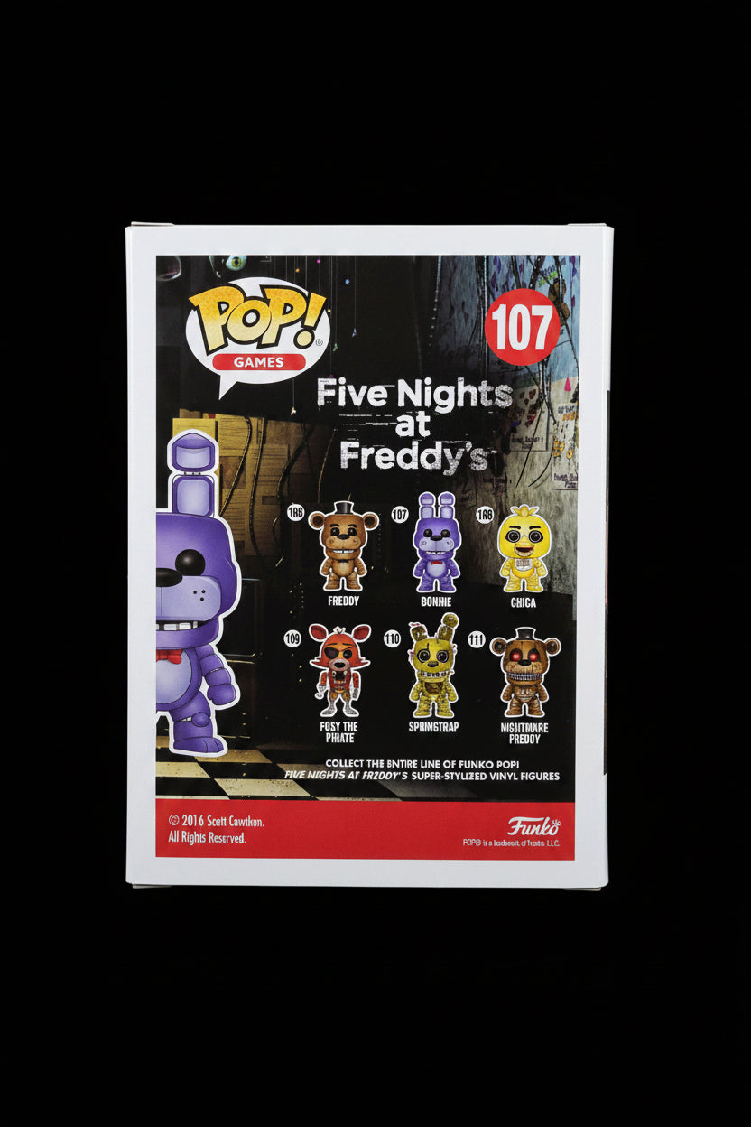 FNAF Bonnie Pop! #107 - Five Nights at Freddy's Original Series Purple Rabbit
