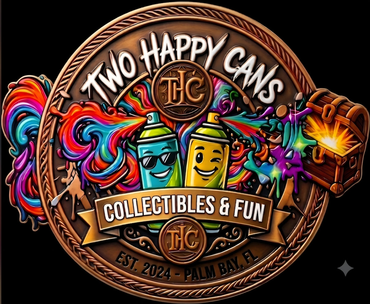 Two Happy Cans | Custom DTF Print Unisex Tee – Royal Blue | Size Large