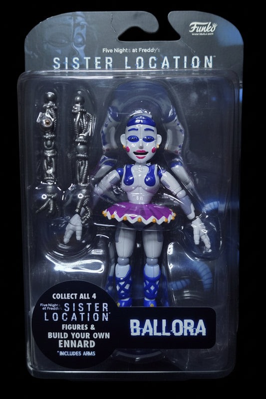Five Nights at Freddy's Ballora Action Figure - Funko Sister Location Series (Includes Ennard Arms)