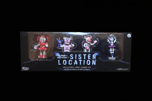 Five Nights at Freddy's Sister Location Complete 4-Pack Vinyl Figure Set - Funko Exclusive Bundle