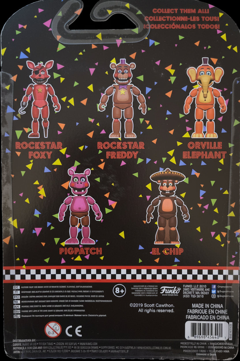 Five Nights at Freddy's Orville Action Figure - Pizzeria Simulator Edition with Glow Feature