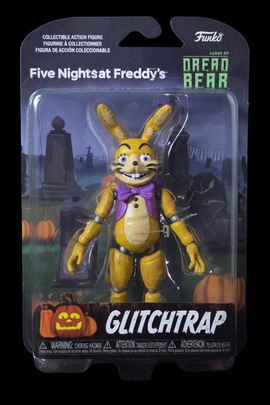 Five Nights at Freddy's Glitchtrap Action Figure - Curse of Dreadbear Series (Golden Rabbit)