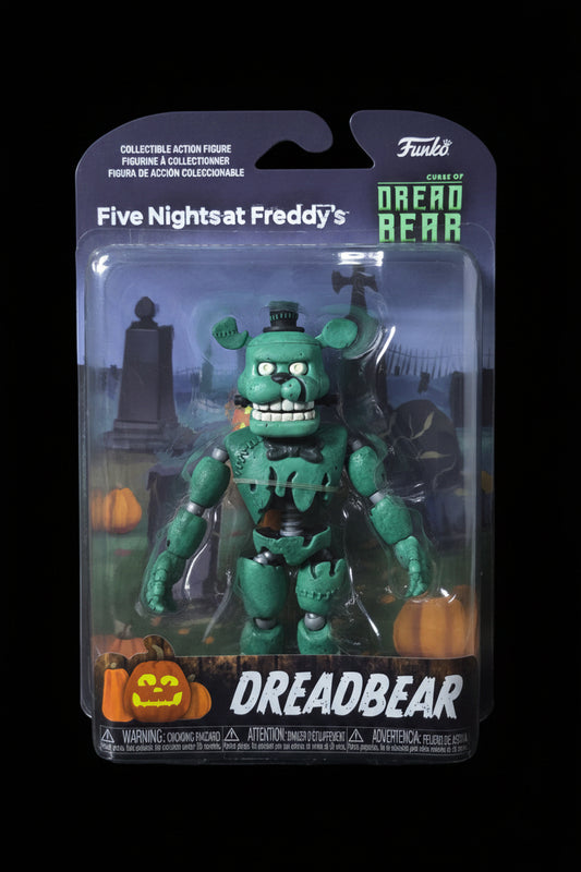 Five Nights at Freddy's Dreadbear Action Figure - Curse of Dreadbear Series (Turquoise Frankenstein Bear)