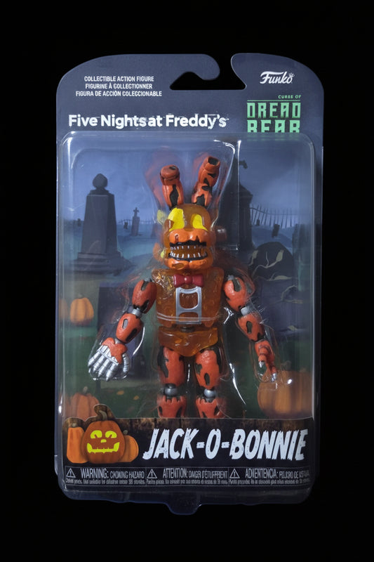 Five Nights at Freddy's Jack-O-Bonnie Action Figure - Curse of Dreadbear Series (Orange Pumpkin Variant)