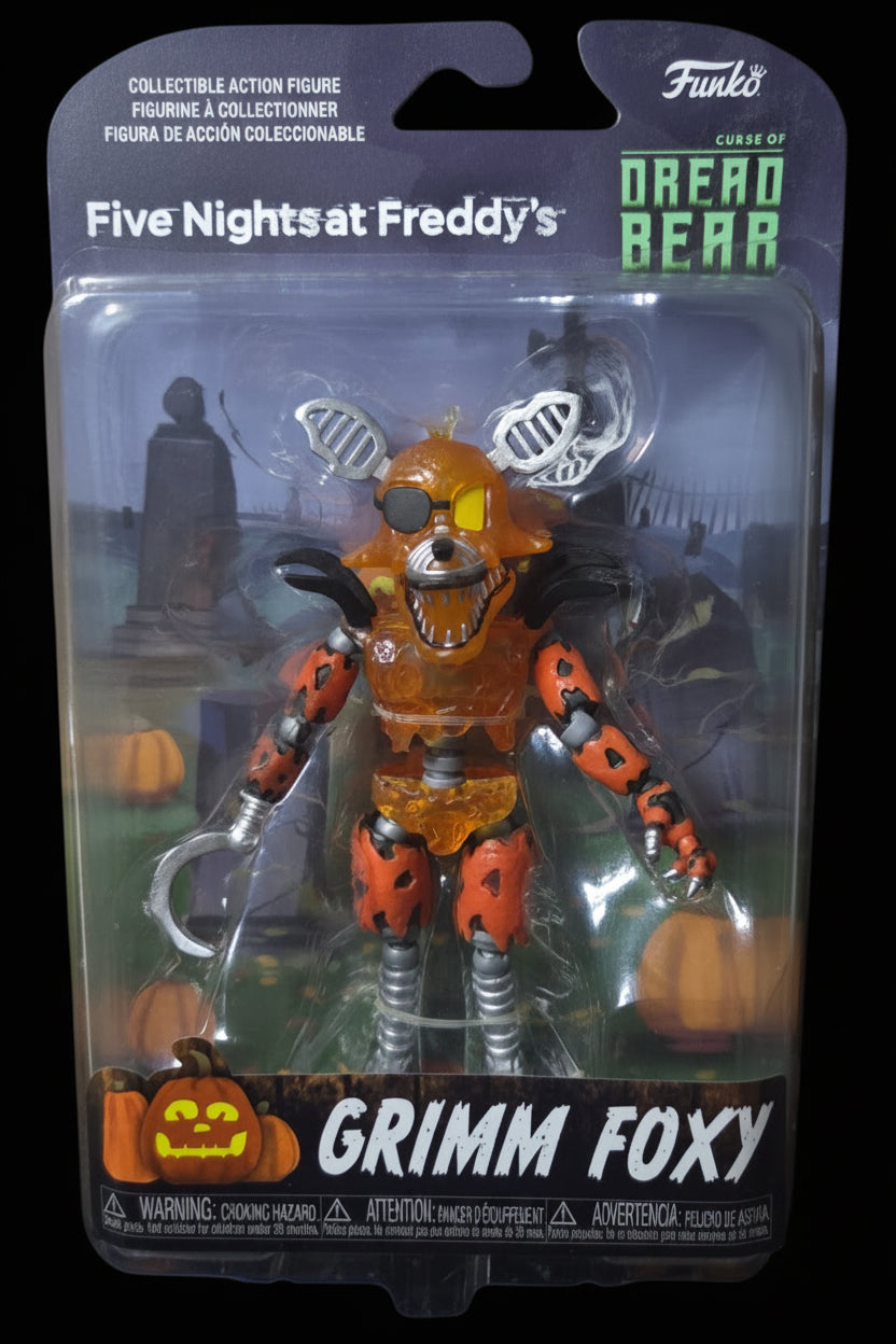 Five Nights at Freddy's Grimm Foxy Action Figure - Curse of Dreadbear Series (Damaged Pirate Fox)