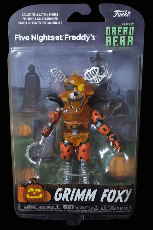 Five Nights at Freddy's Grimm Foxy Action Figure - Curse of Dreadbear Series (Damaged Pirate Fox)