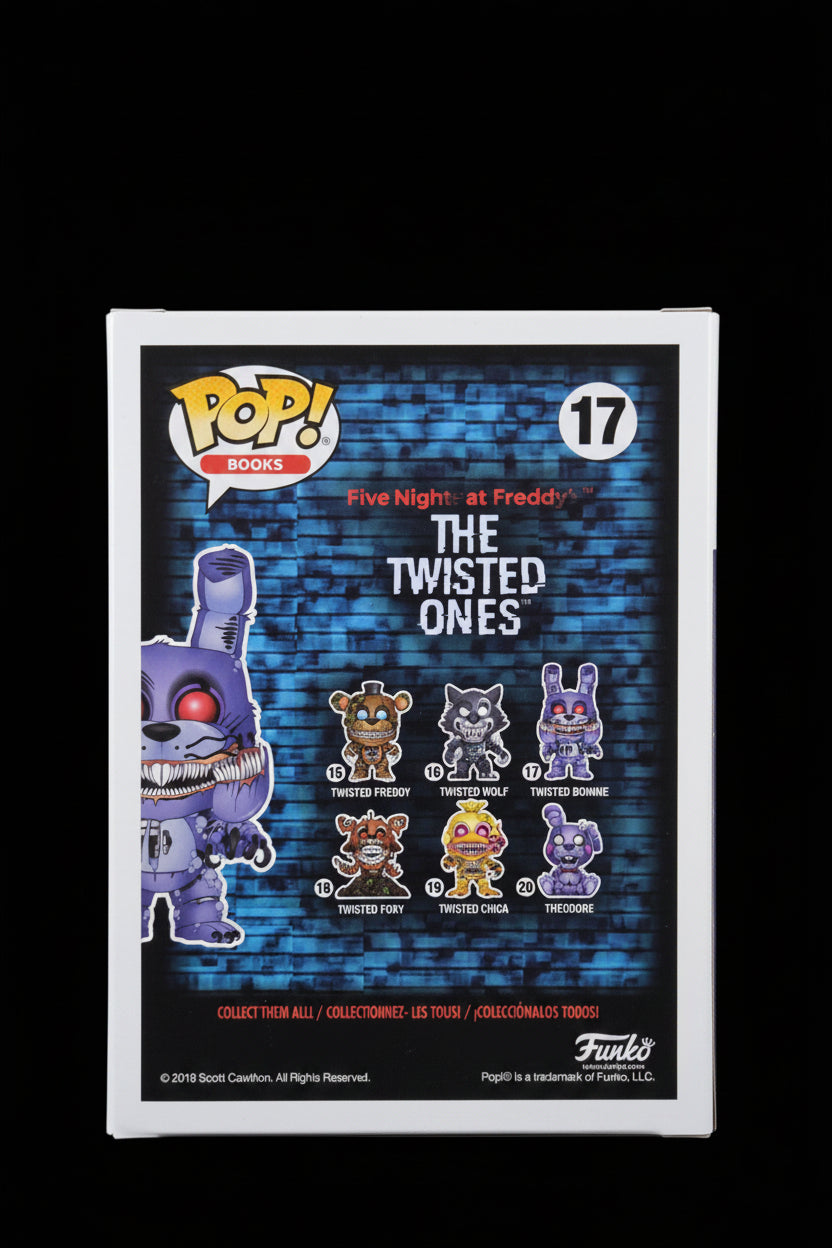 Funko Pop! FNAF Twisted Bonnie #17 - Five Nights at Freddy's The Twisted Ones Book Series