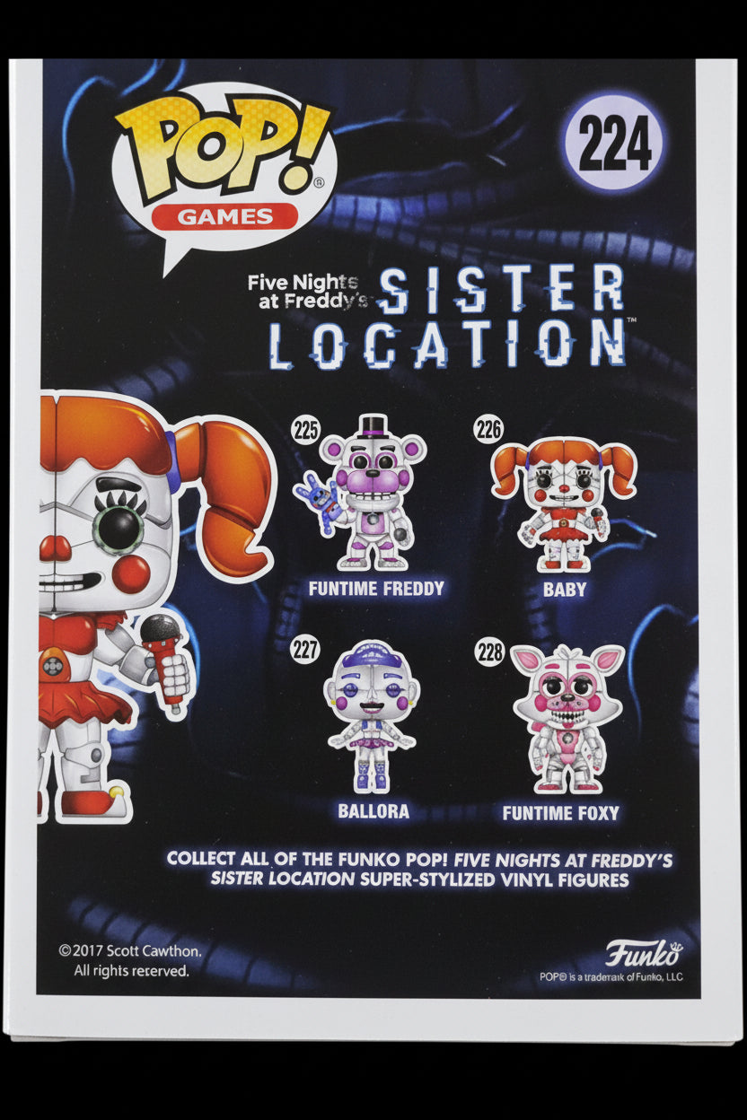 Funko Pop! FNAF Jumpscare Baby #224 - 2017 Summer Convention Exclusive (Sister Location)