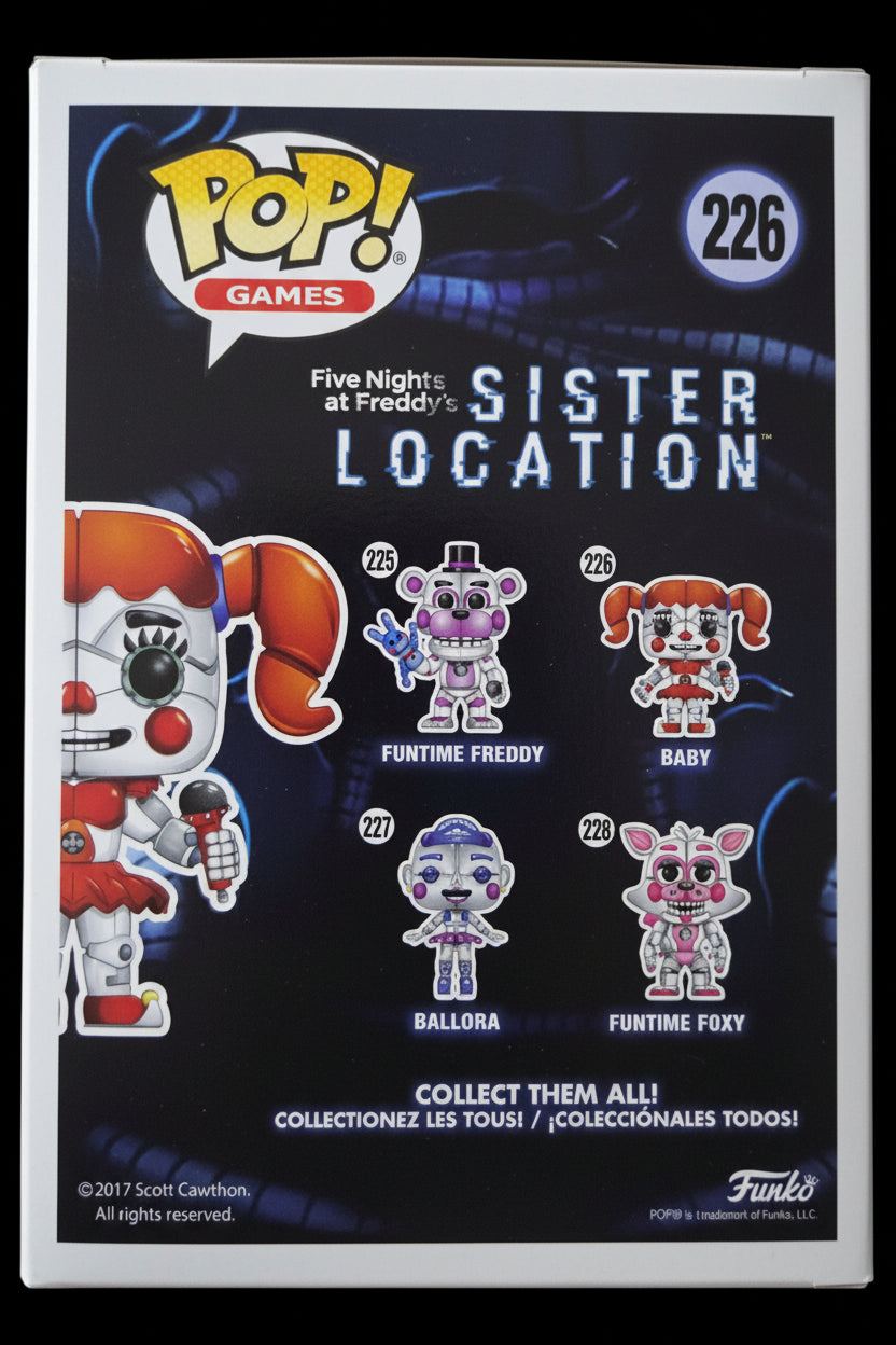 Funko Pop! Five Nights at Freddy's Circus Baby #226 - Sister Location Vinyl Figure