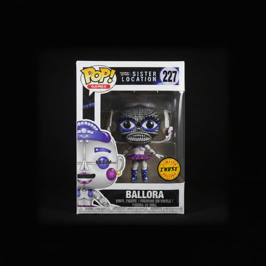 Five Nights at Freddy's Sister Location Ballora Pop! #227 CHASE - Limited Edition with Gold Sticker