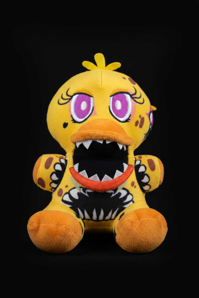 Five Nights at Freddy's Chica Plush Toy - Official FNAF Yellow Chicken Stuffed Animal (2016)