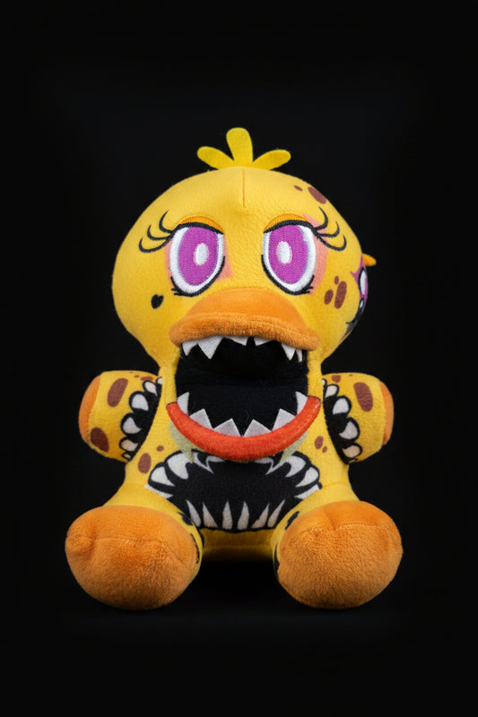 Five Nights at Freddy's Chica Plush Toy - Official FNAF Yellow Chicken Stuffed Animal (2016)