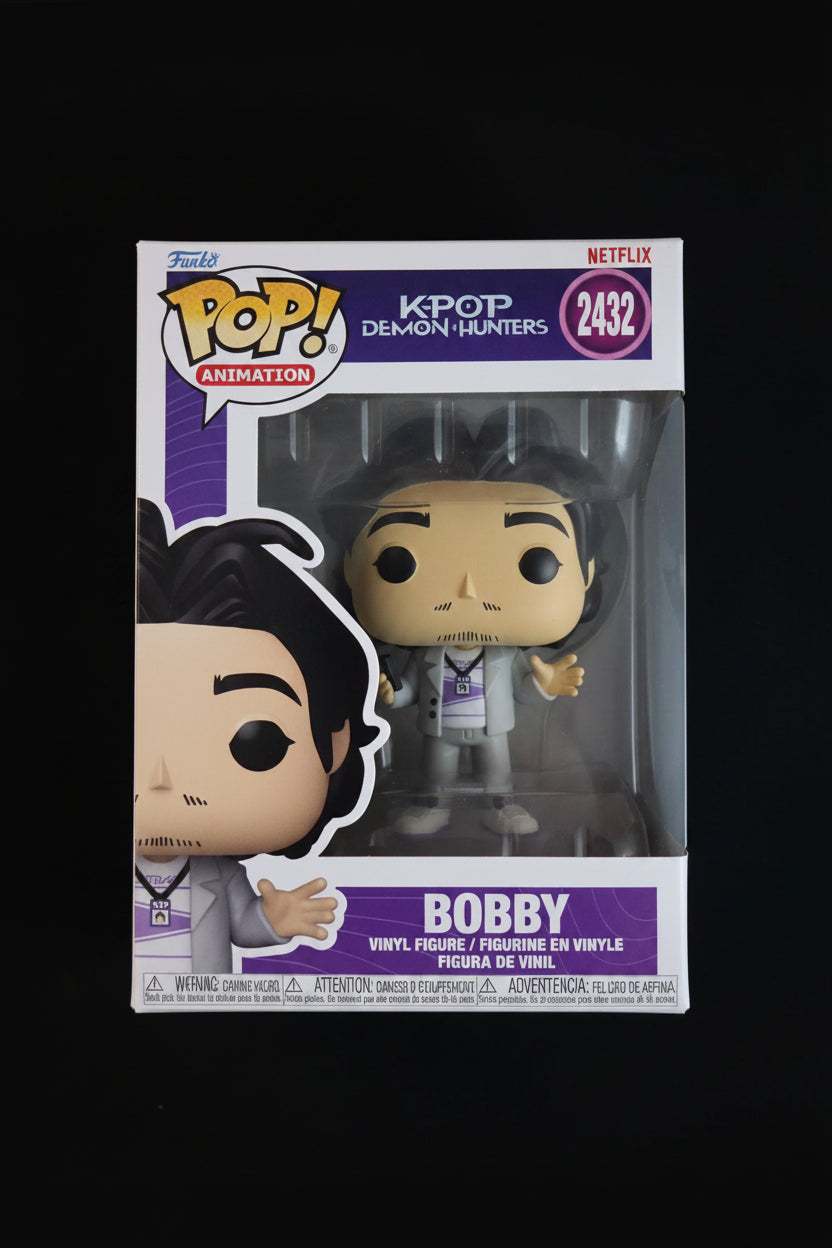 Funko Pop! Animation #2432 Bobby — K-Pop Demon Hunters Netflix Vinyl Figure