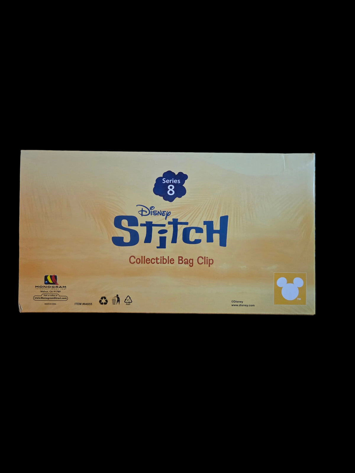 Disney Stitch Collectible Bag Clip Series 8 — Blind Bag Mystery Clip | Monogram International