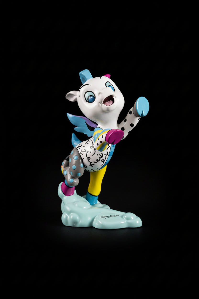 Romero Britto Disney Baby Pegasus Mini Figure — Enesco 2023  Hercules Collectible Pop Art Figurine New in Box