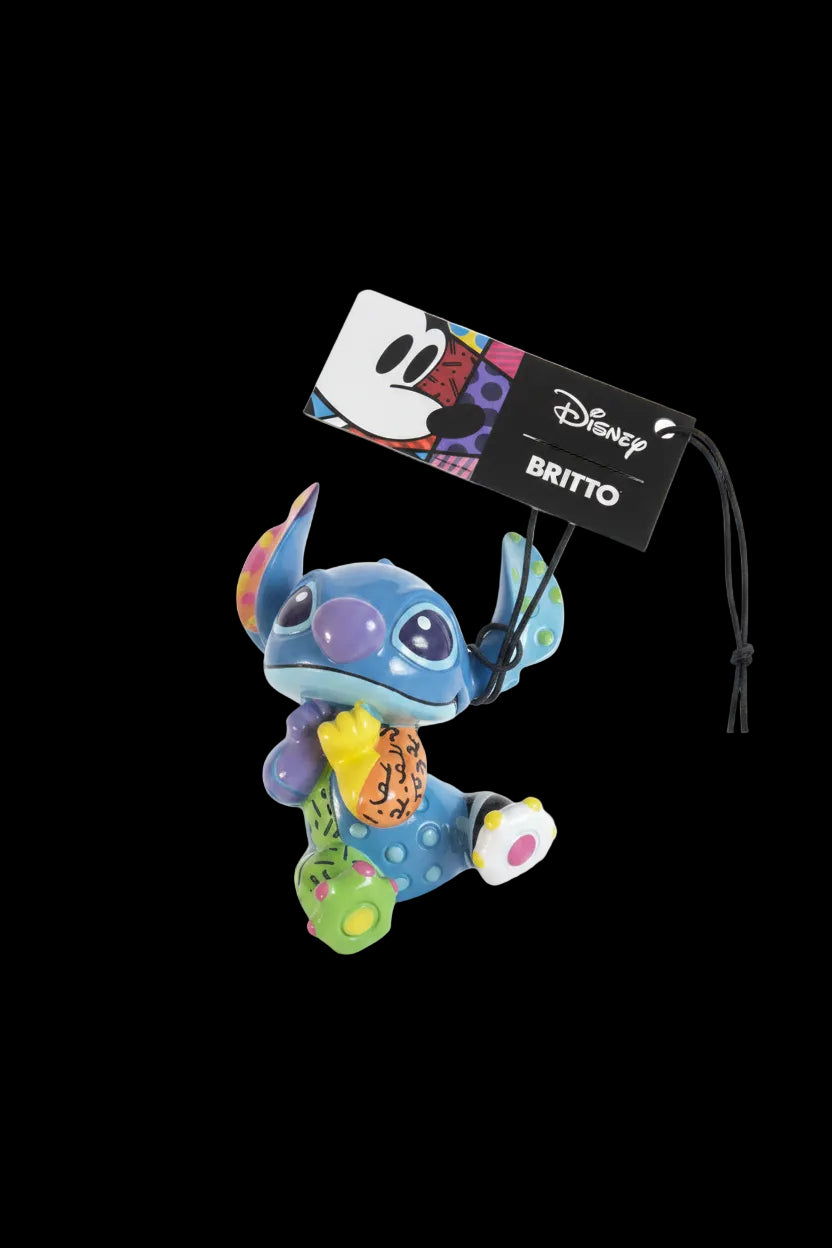 Romero Britto Disney Stitch Mini Figure — Enesco 2019 Lilo & Stitch Collectible Pop Art Figurine New in Box