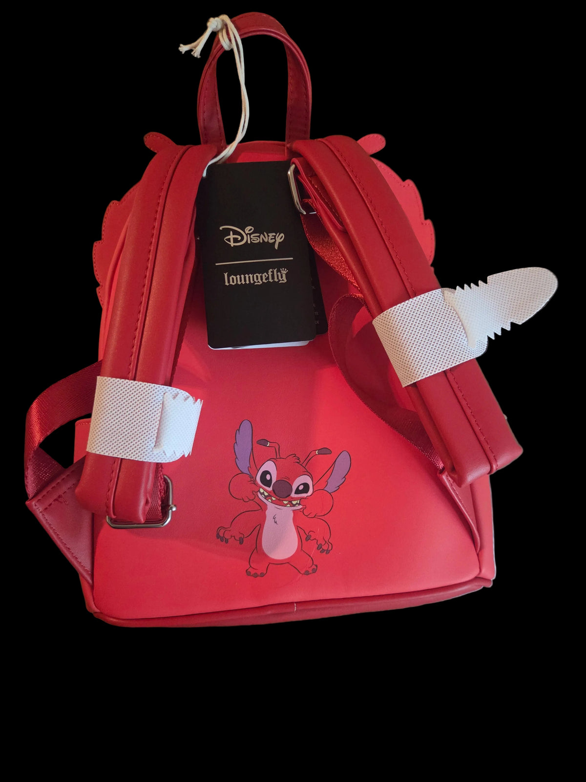 Loungefly Disney Lilo & Stitch LEROY Mini Backpack — 3D Ears, Antennae & Claw Details | NWT | Experiment 627