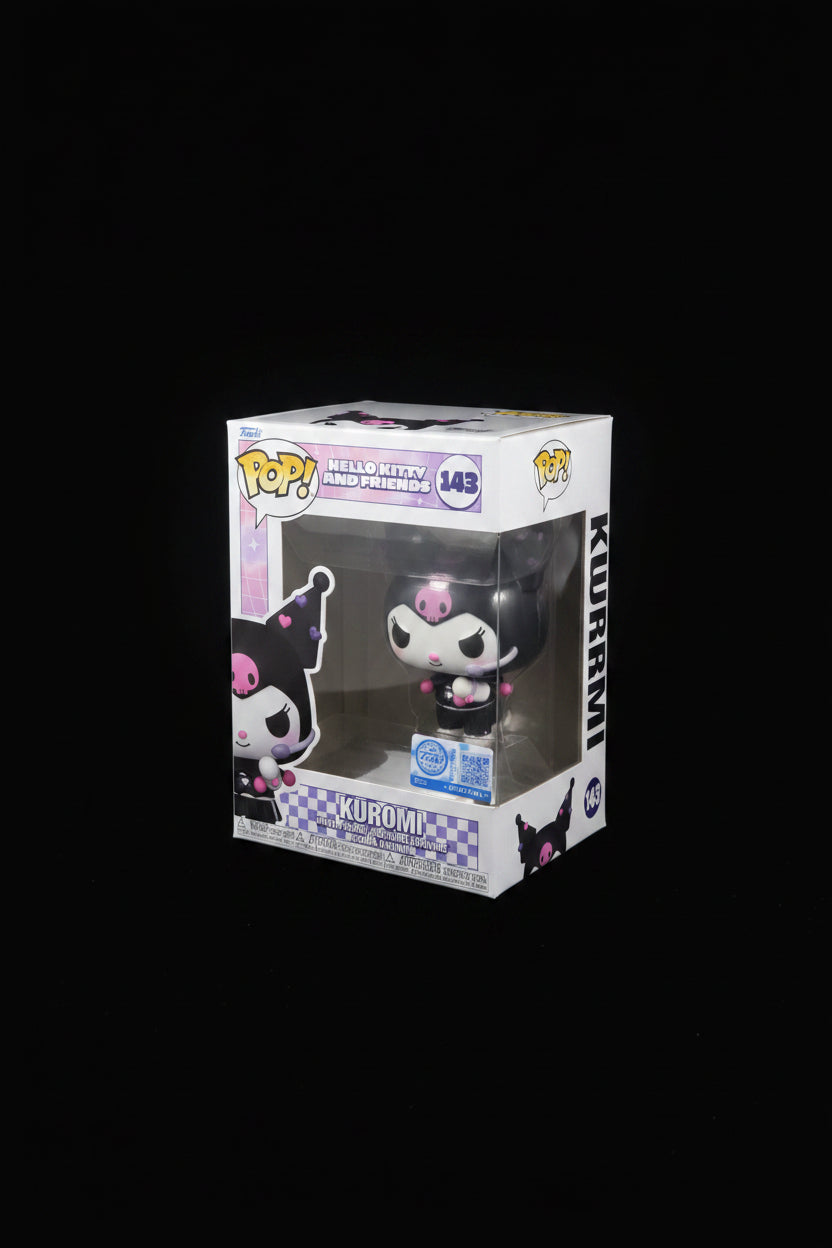 Funko Pop! Hello Kitty and Friends — Kuromi #143 | Vinyl Figure | New in Box | Sanrio Collectible