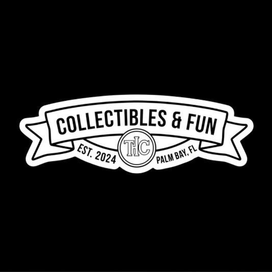 THC Collectibles & Fun Die-Cut Sticker — 4" Banner Logo